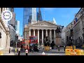 Walking In Empty Central London 2020 City Of London Monument Station To St Paul S Cathedral