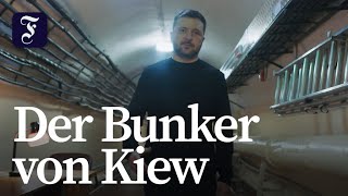 Selenskyj: „Aus diesem Bunker habe ich zu Kriegsbeginn mit Biden telefoniert“