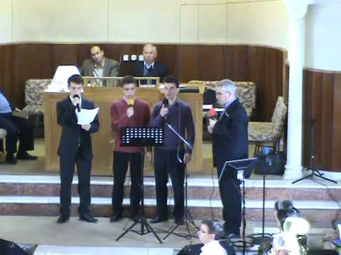 Cvartet barbatesc Sebes - Laudati pe Domnul