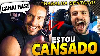 SUPER XANDÃO DIZ QUE ESTÁ CANSADO e o CHAT NÃO PERDOA! 😂 KKKKKKKKKK
