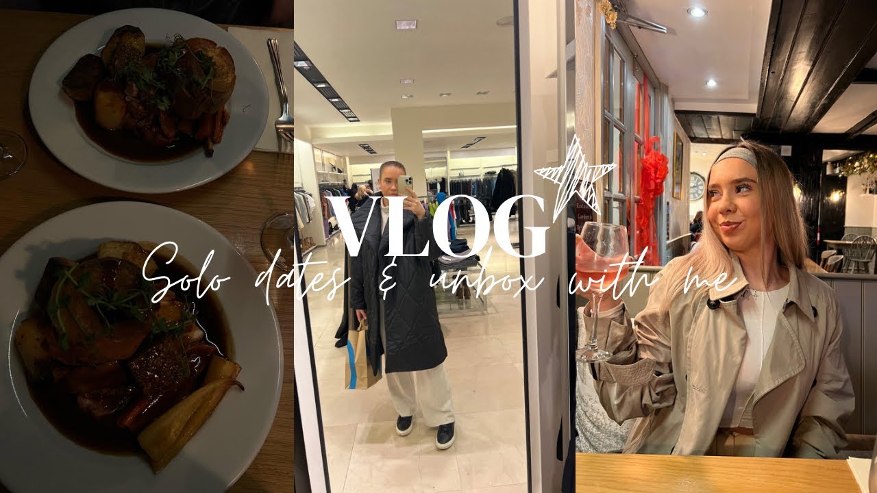 SOLO SHOPPING DATES & UNBOXING PARCELS WITH ME!!