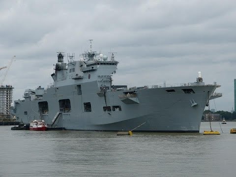 A Visit to HMS "Ocean" at Greenwich - 27/08/2012