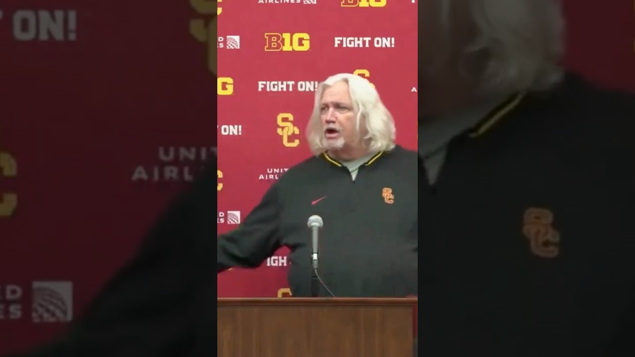 Enjoy 2 minutes of an absolutely unhinged Rob Ryan #nfl #USC #shorts #uscfootball