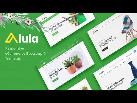 Alula - Multipurpose eCommerce Bootstrap 4 Template | Themeforest Website Templates and Themes