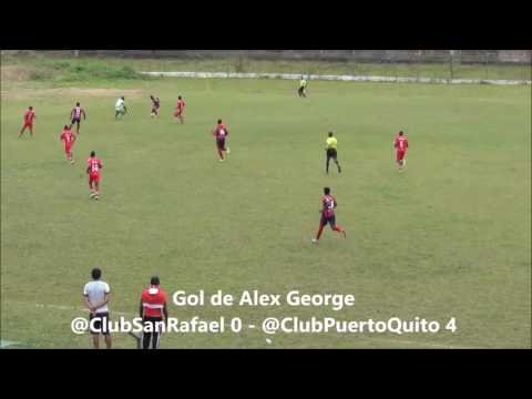 Cuarto Gol de @ClubPuertoQuito Alex George a @ClubSanRafael