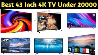 Best 43 inch 4K TV Under 20000 in India 2026 | Best TV Under 20000 | TV Under 20000