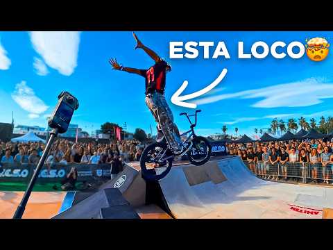 Crazy BMX competition in Valencia | I test the Insta360 X4 Air