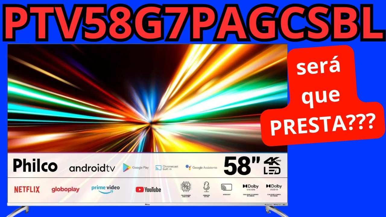 Miniatura da avaliação em vídeo de Smart TV Philco P58KGA 58 Polegadas 4K HDR10