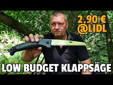 ✔ LIDL LOW BUDGET Klappsäge f. 2,90 Euro