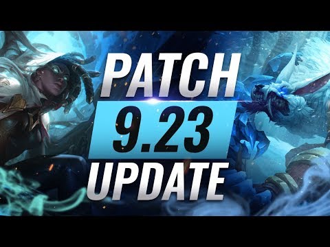 NEW UPDATE: BEST Champions TIER List – League of Legends Patch 9.23