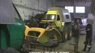 preview picture of video 'Вездеход Литвина.Factory of cross-country vehicles LITVINA'