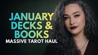 I Said “Low Buy”… Then January Happened | Tarot Deck & Book Haul