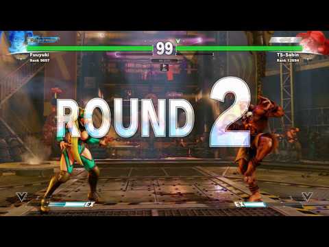 SFV~ Dhalsim (TS Sabin) vs  Rainbow Mika (Fuuyuki) HD