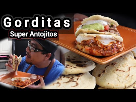 Gorditas de papa y carne deshebrada //Antojitos Mexicanos