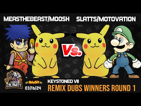 Keystoned VII - #smashremix doubles - Winers Round 1 - measthebeast/moosh vs. slatts/motovation