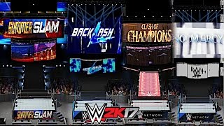 wwe 2k18 arenas wwe 2k18 arenas