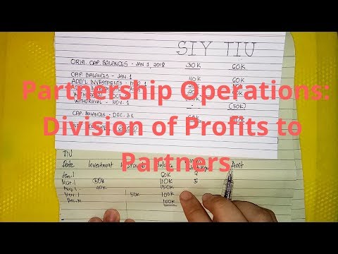 Partnership Formation Individuals with No Existing Business