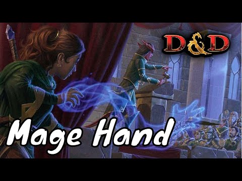 Clever use of Mage Hand in Dungeons & Dragons 5E