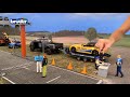 Bruder RAM 2500 με Τρέιλερ και Αγωνιστικό Αυτοκίνητο 1:16