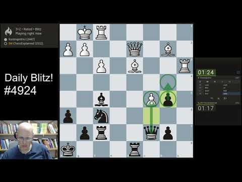 Blitz Chess #4924 vs Kasteajedrez Slav Chebanenko Black