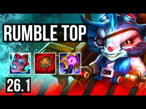 RUMBLE vs JAX (TOP) | EUW Master | 26.1