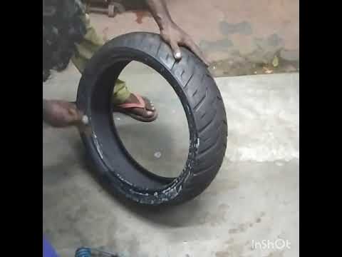 MICHELIN 150/60-17 PILOT STREET 2 N YLON TYRE CHANGING YAMAHA V 3#yamahav3 #mechvlog #dukesanal