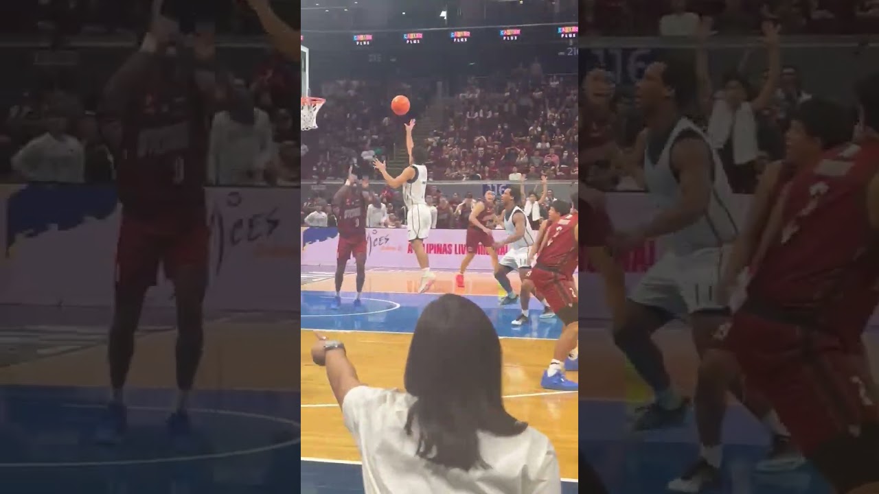 Highlights: Ian Espinosa of Ateneo with the putback after UP's Francis Nnoruka blocked Divine Adili