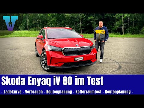 Skoda Enyaq iV 80 - Viel Auto, viel Platz und viele Features [Deutsch 4K] | Vision E Drive #116