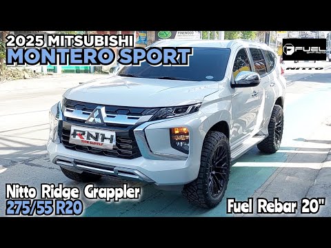 2025 Mitsubishi Montero Sport | Fuel Rebar 20\" | Nitto Ridge Grappler 275/55 R20 @ RNH Tire Supply