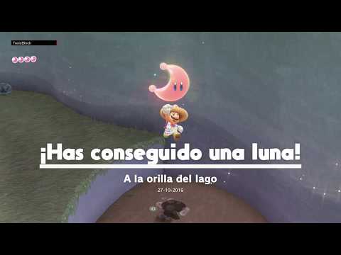 Energiluna 6 - Reino del lago - A la orilla del lago - Super Mario Odyssey