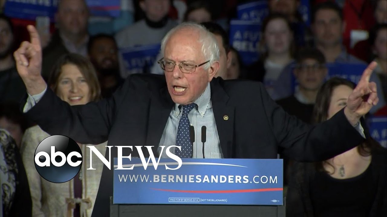 Bernie Sanders Celebrates 'Virtual Tie' with Clinton in Race Too Close to Project
