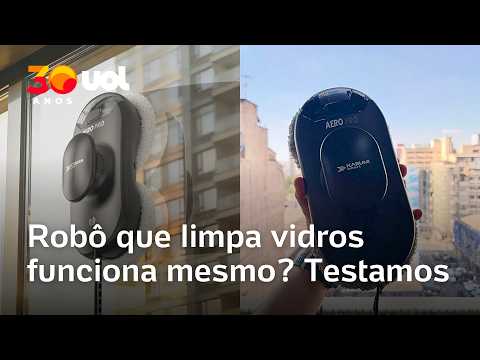 Smart Aero Pro: testamos o robô que limpa vidros sozinho