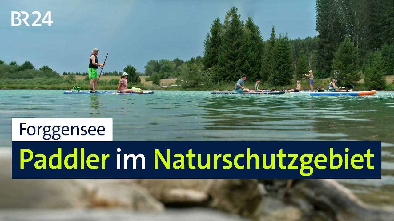 Kontrollfahrt mit der Wasserschutzpolizei am Forggensee | BR24