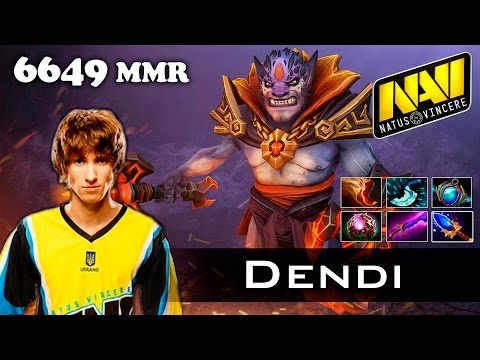 Dota 2 - Dendi Lion - 6649 MMR Ranked Match