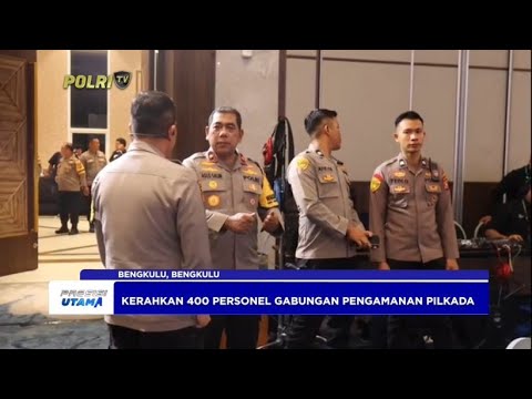 POLDA BENGKULU GELAR PENGAMANAN DEBAT CAGUB