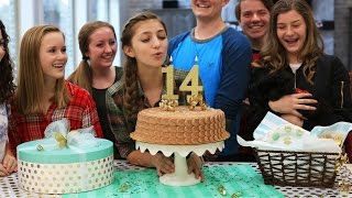 Christmas Morning and Kamri's 14th Birthday Party! | Behind the Braids Ep.21