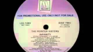 The Pointer Sisters - Insanity (Hurley's Club/Dub)