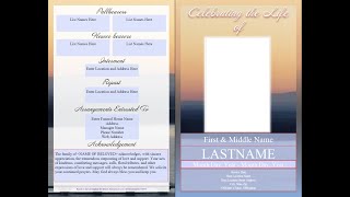 Do It Yourself Obituary (Quickease Templates)