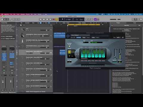 JUSTIN TIMBERLAKE COVER RECORDING VOCALS IN LOGIC PRO X LIVE