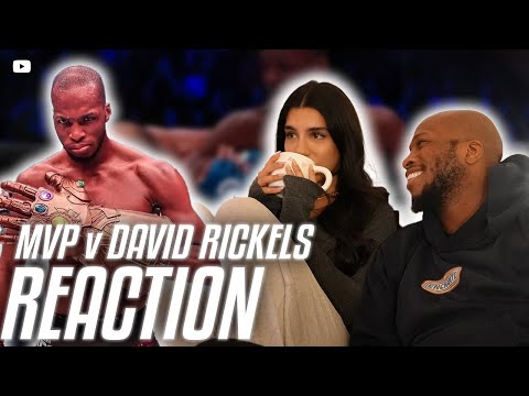 Girlfriend REACTS to My MMA Fight! | MVP v David Rickels