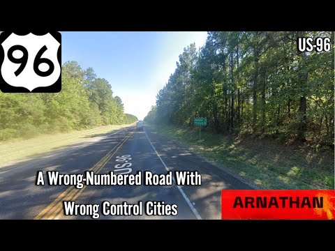 US-96: A Wrong Numbered Road With Wrong Control Cities