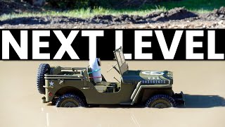 The MOST Scale WWII RC Jeep you've ever seen! Rochobby 1941 Willys MB 1/12