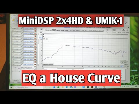 Creating my subwoofer's EQ house curve for my home theater with the UMIK-1 and MiniDSP 2x4HD.