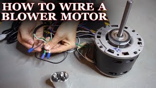 How To Wire a Furnace or AC Blower Motor