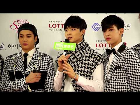 [HD] 150122 GOT7 - Backstage Interview @ 24th Seoul Music Awards