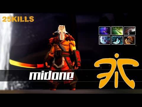 Dota 2 : MidOne Juggernaut 7849 mmr Gameplay | 25 Kills