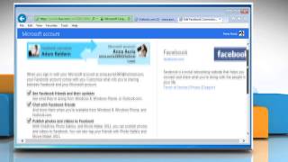 How to add Facebook® friends or contacts in Outlook.com contacts list