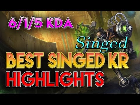 Best Singed Korea - Singed Top vs Gangplank - Highlights