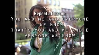 Jean Grae- u and me and everyone we know (Lyric Video)