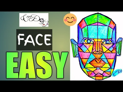 How To Draw A Human Face For Beginners | Easy...
